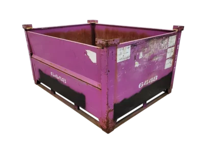 Used BCD 64" x 48" x 34" Steel Tub 1 Drop Door 64" Side