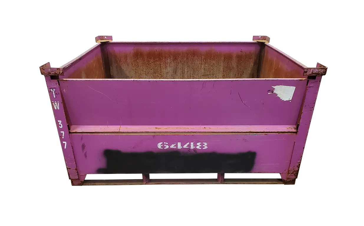 Used BCD 64" x 48" x 34" Steel Tub 1 Drop Door 64" Side - Image 3