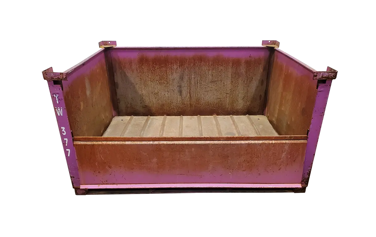 Used BCD 64" x 48" x 34" Steel Tub 1 Drop Door 64" Side - Image 4