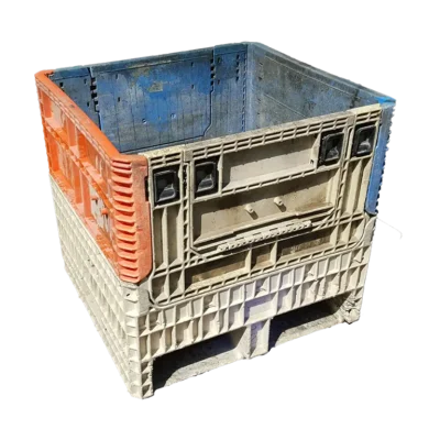Reconditioned BCD 30″ x 32″ x 30″ Mixed Color Bulk Container