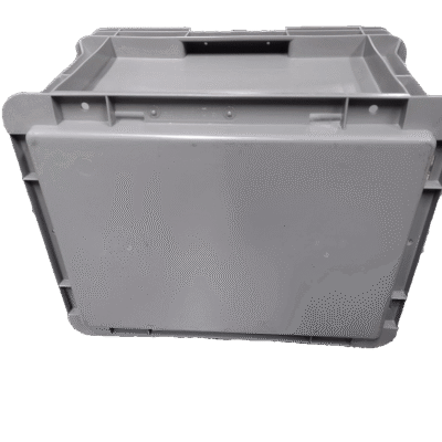 New Buckhorn 15″ x 12″ x 9″ Gray Hand Tote Smooth Bottom