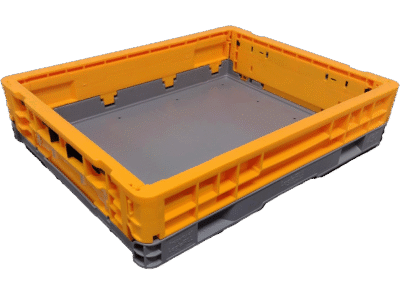 Used BCD  19" x 15" x 4" Collapsible Hand Tote