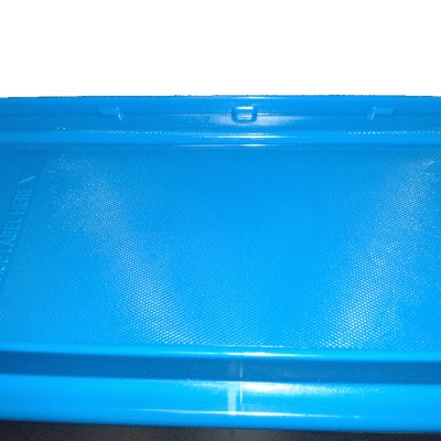 New Monoflo 24″ x 15″ x 5″ Blue Hand Tote Smooth Bottom