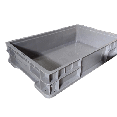 New Monoflo 24″ x 15″ x 5″ Gray Hand Tote Smooth Bottom