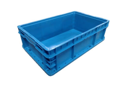 New Monoflo 24" x 15" x 7" Blue Hand Tote Smooth Bottom
