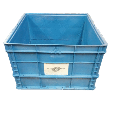Used BCD  24″ x 22″ x 16″ Blue Cut/Weld Hand Tote Reinforced Bottom