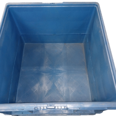 Used BCD  24″ x 22″ x 16″ Blue Cut/Weld Hand Tote Reinforced Bottom