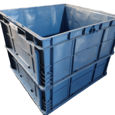 Used BCD  24″ x 22″ x 18″ Blue Cut/Weld Hand Tote Reinforced Bottom