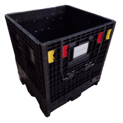 New Monoflo 30″ x 32″ x 34″ All Black Bulk Container