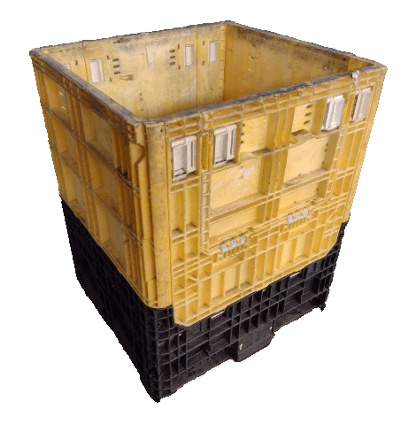 Reconditioned BCD 30" x 32" x 39" Mixed Color Bulk Container