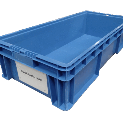 New Buckhorn 32″ x 15″ x 7.5″ Dark Blue Hand Tote Smooth Bottom