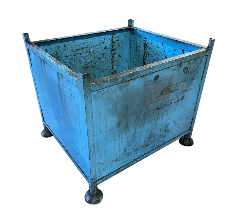 Used BCD 38.5" x 34" x 35" Steel Tub No Drop Doors