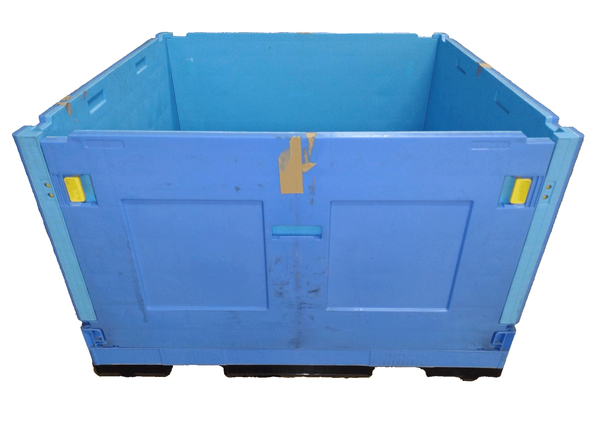 Reconditioned BCD 44.5" x 46.5" x 30" All Blue Collapsible Container - Image 2