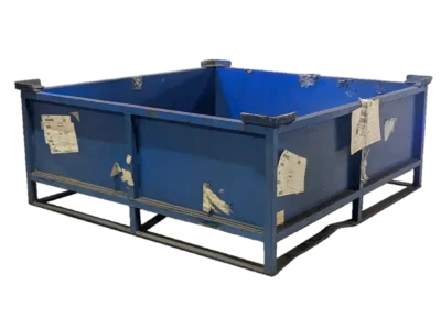 Used BCD 44" x 44" x 18" Steel Tub No Drop Doors