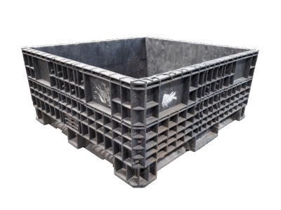 Reconditioned BCD 45" x 48" x 21" Fixed Wall Bulk Container