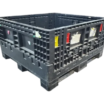 Reconditioned BCD 45″ x 48″ x 25″ All Black All Good Runner Bulk Container