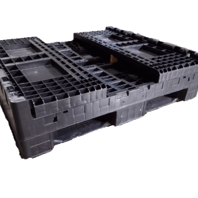 New Monoflo 45″ x 48″ x 27″ All Black Bulk Container
