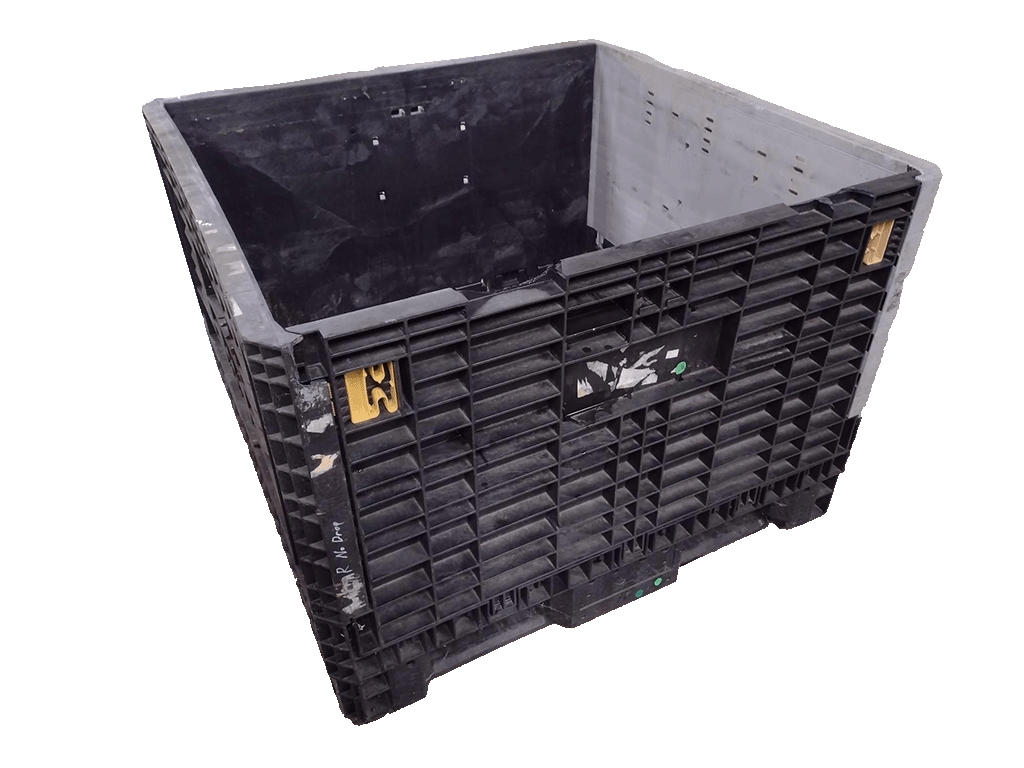 Reconditioned BCD 45" x 48" x 34" Mixed Color No Drop Door Bulk Container