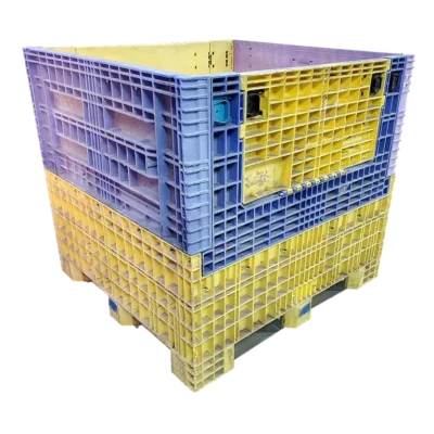 Reconditioned BCD 45″ x 48″ x 44″ Mixed Color Bulk Container