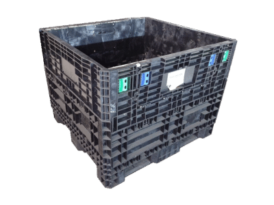 Reconditioned BCD 45" x 48" x 37" Mixed Color Collapsible Bulk Container