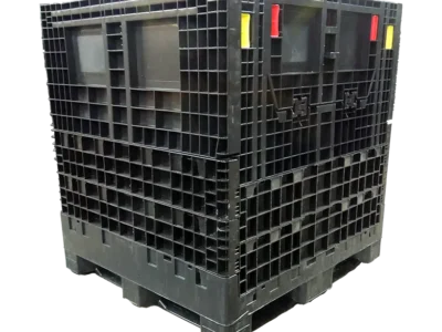 New Monoflo 45" x 48" x 50" All Black Container