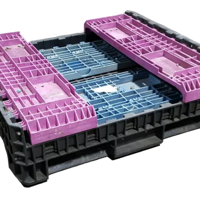 Reconditioned BCD 45″ x 48″ x 25″ Mixed Color All Good Runner Bulk Container