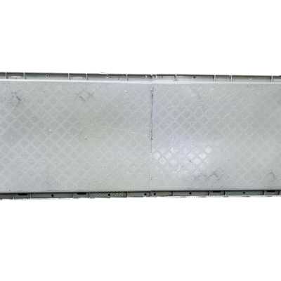 Used BCD  55″ x 15″ x 7″ Gray Cut/Weld Hand Tote Smooth Bottom
