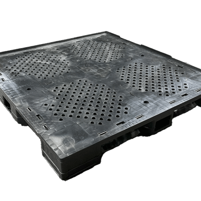 New Monoflo 45″ x 48″ x 6″ All Black Stackable Pallet
