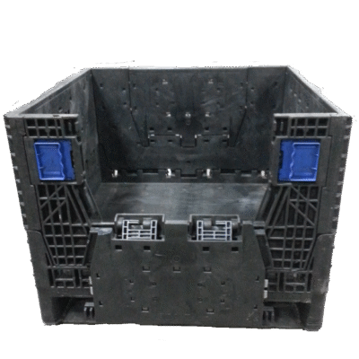 Reconditioned BCD 30″ x 32″ x 25″ All Black All Good Runner Bulk Container