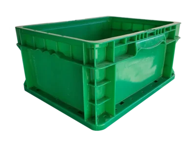 New Monoflo 15" x 12" x 7" Green Hand Tote Smooth Bottom