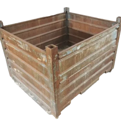 Used BCD 53″ x 44″ x 38″ Steel Tub – 1 Drop Door on 53″ Side