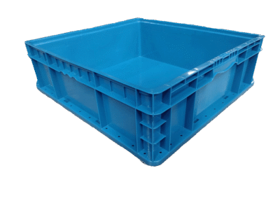 New Monoflo 24" x 22" x 7" Blue Hand Tote Smooth Bottom