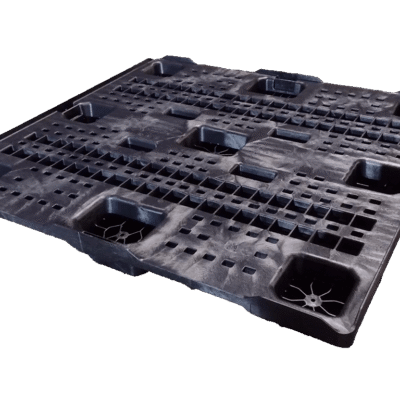 New Monoflo 45″ x 48″ x 6″ Black SF 9 Leg Pallet