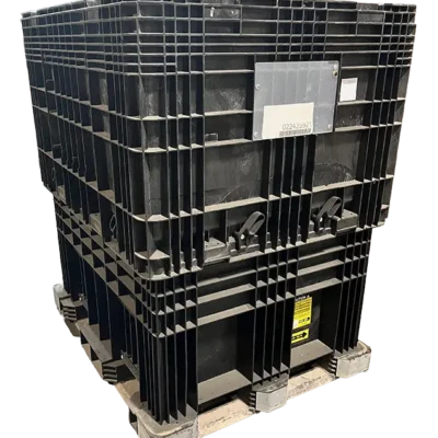 57″ x 45″ x 64″ Used BCD Seed Bin With Lid
