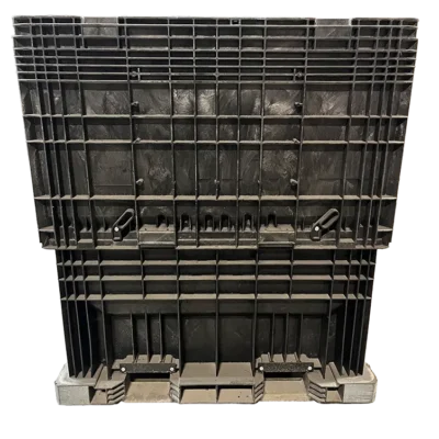 57″ x 45″ x 64″ Used BCD Seed Bin With Lid