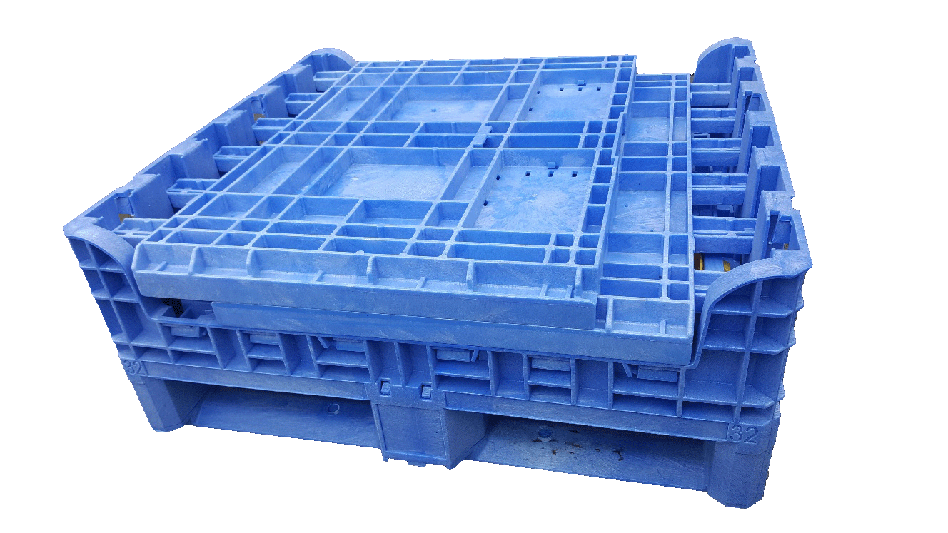 New Buckhorn 30" x 32" x 34" All Blue BN Bulk Container