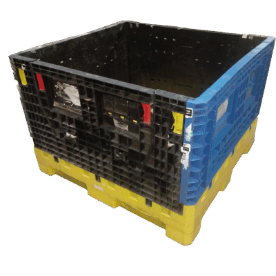 Reconditioned BCD 45″ x 48″ x 34″ Mixed Color All Good Runner Bulk Container