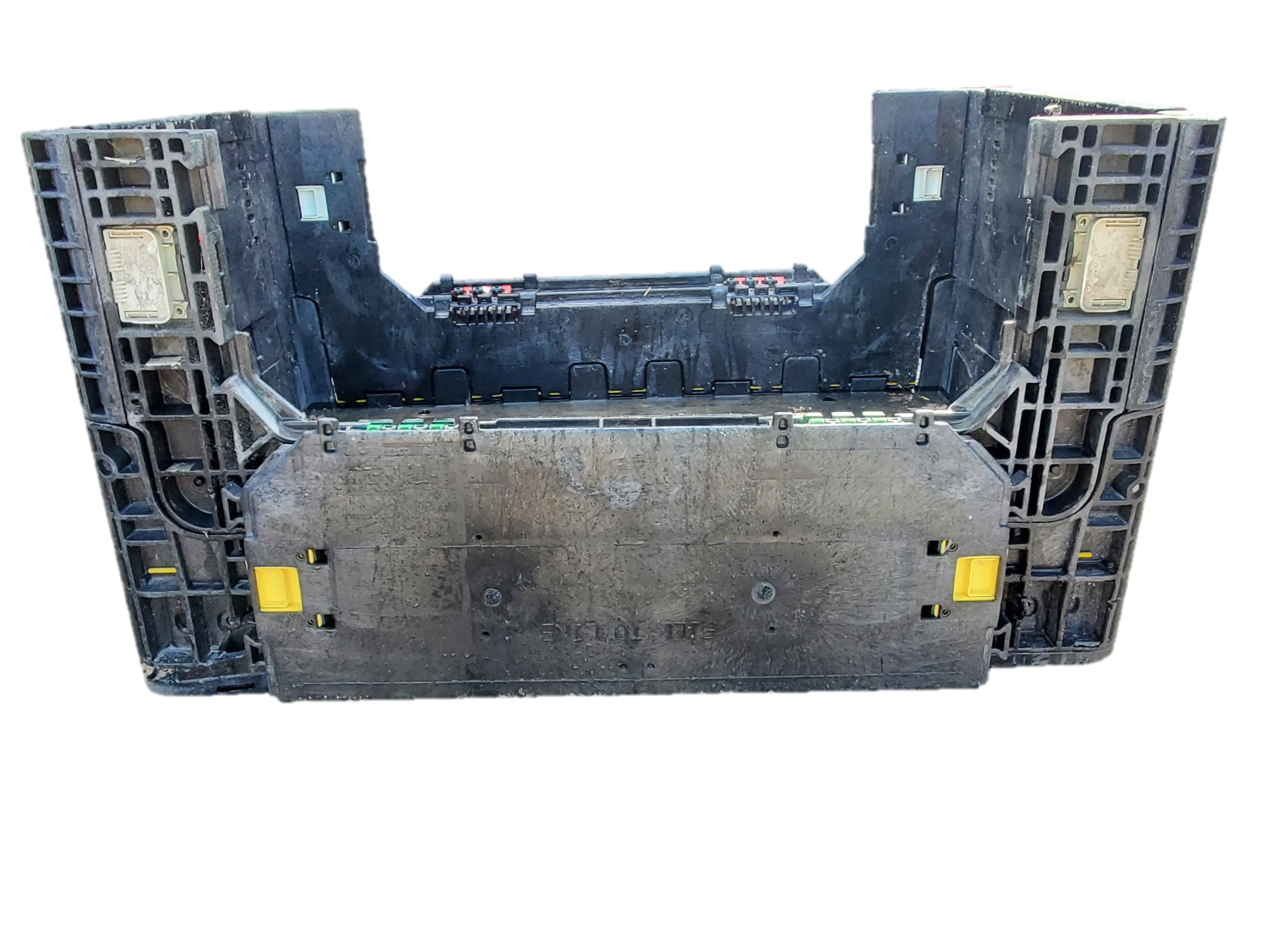 Reconditioned BCD 28" x 47" x 25" Mixed Color Bulk Container - Image 3