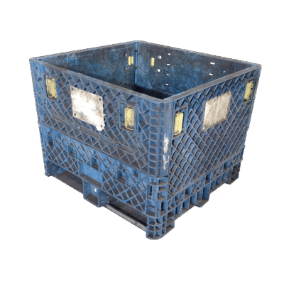 Reconditioned BCD 30″ x 32″ x 25″ All Blue All Good Runner Bulk Container
