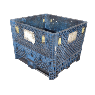Reconditioned BCD 30″ x 32″ x 25″ All Blue All Good Runner Bulk Container
