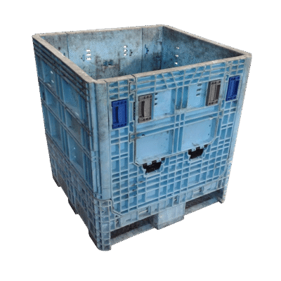 Reconditioned BCD 30″ x 32″ x 34″ All Blue All Good Runner Bulk Container