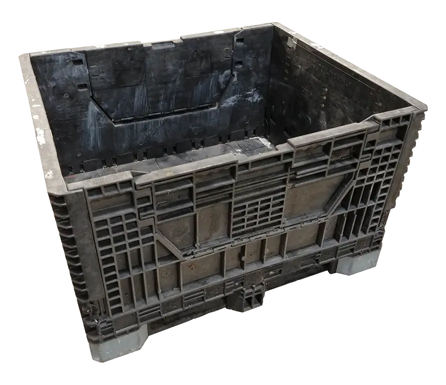 Reconditioned BCD 40" x 48" x 30" Mixed Color Bulk Container