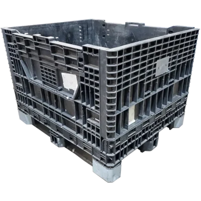 Reconditioned BCD 40″ x 48″ x 34″ All Black Bulk Container