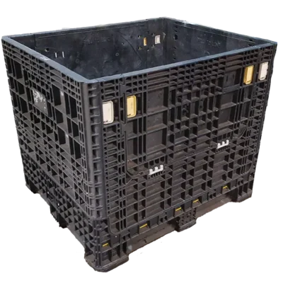 Reconditioned BCD 40″ x 48″ x 39″ All Black Bulk Container
