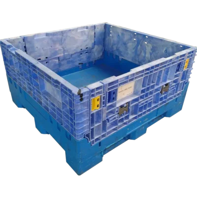 Reconditioned Buckhorn BN 45″ x 48″ x 25″ All Blue All Good Runner Bulk Container