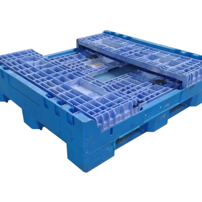 Reconditioned Buckhorn BN 45″ x 48″ x 25″ All Blue All Good Runner Bulk Container