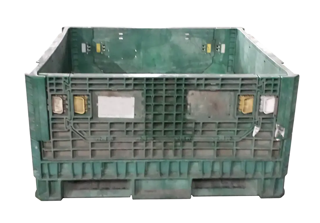 Reconditioned BCD 45" x 48" x 25" All Green Bulk Container