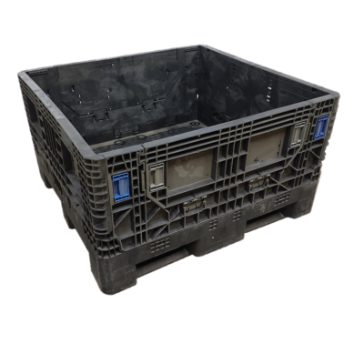 Reconditioned BCD 45″ x 48″ x 27″ All Black Bulk Container