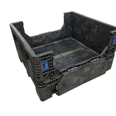 Reconditioned BCD 45″ x 48″ x 27″ All Black Bulk Container