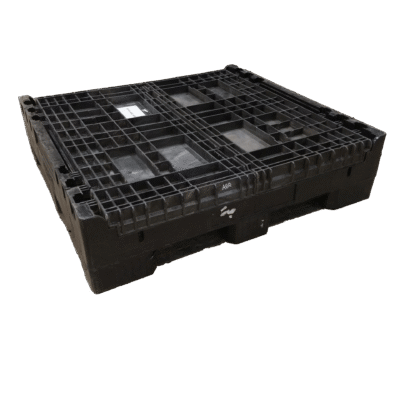 Reconditioned Buckhorn BN 45″ x 48″ x 34″ All Black All Good Runner Bulk Container